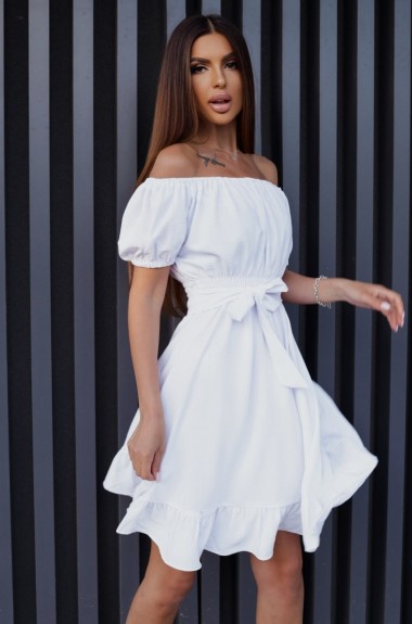 Летнее платье однотонное LIB-8897A400