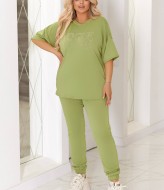 Костюм женский футболка и штаны  LZ-M1194A630