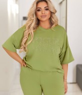 Костюм женский футболка и штаны  LZ-M1194A630