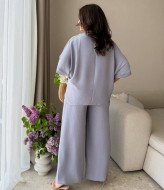 Брючный летний костюм для полных  SMO-1311A16