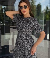 Платье с цветочным принтом TS-0449A400