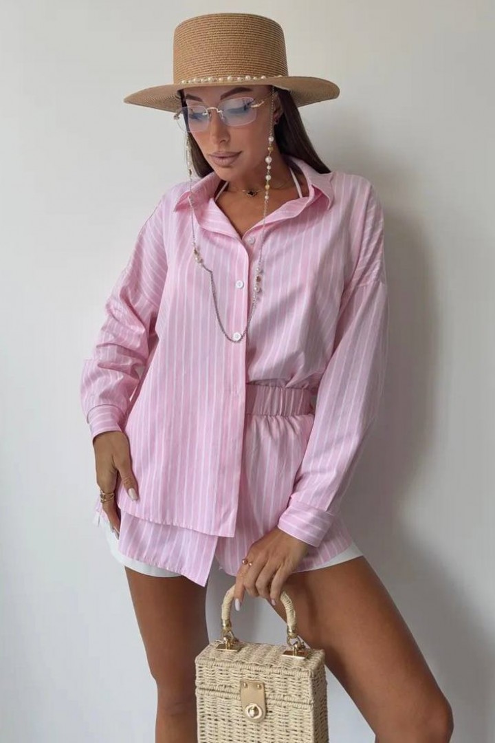 Костюм двойка оригинального кроя VOL-585A600