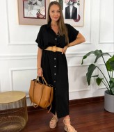 Легкое платье рубашка RED-rs133A550