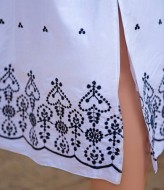 Летнее платье с вышивкой YM-5815A16