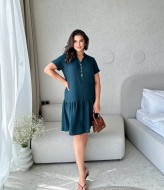 Летнее льняное платье CUR-840A500