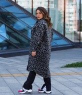 Пальто с принтом EY-483A34B38