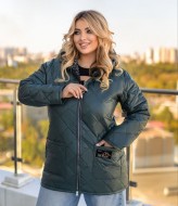 Стеганая куртка женская с капюшоном  LSH-707A18.5 Стеганая куртка женская с капюшоном  LSH-707A18.5