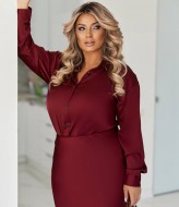 Юбка миди шелк   INS-449A500