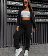 Спортивный костюм трехнитка на флисе женский  AS-571A750