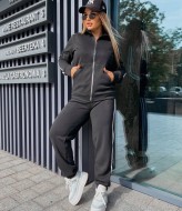 Спортивный костюм трехнитка на флисе женский  AS-571A750