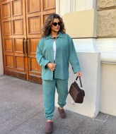 Вельветовый костюм с рубашкой LZ-M1211A630