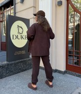 Вельветовый костюм с рубашкой LZ-M1211A630