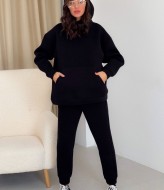 Теплый спортивный костюм женский на флисе  POK-348A1080B1180