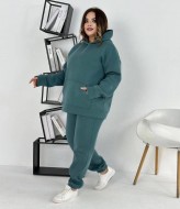 Спортивный костюм трехнитка на флисе женский  RAL-127A680