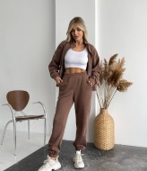 Костюм спортивный на флисе женский ANA-1628A13