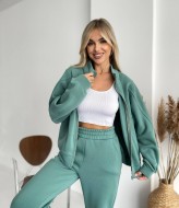 Костюм спортивный на флисе женский ANA-1628A13