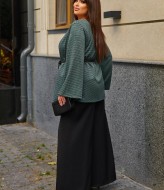 Женский трикотажный костюм с широкими брюками EY-639A22B25