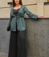 Женский трикотажный костюм с широкими брюками EY-639A22B25