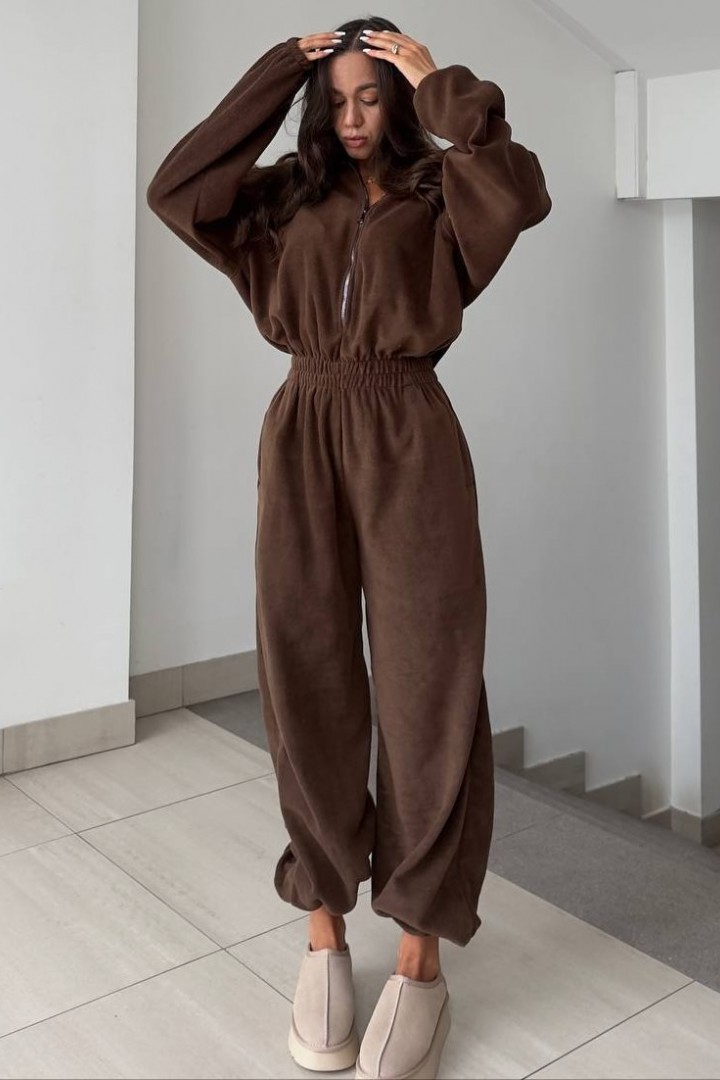 Теплый женский комбинезон MOK-9147A680