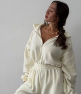 Теплый женский комбинезон MOK-9147A680