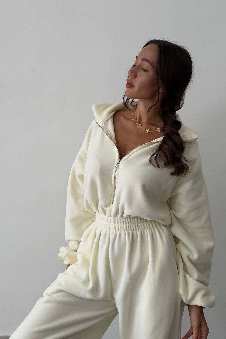 Теплый женский комбинезон MOK-9147A680