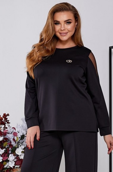 Трикотажный костюм большого размера AZ-8268A19 Трикотажный костюм большого размера AZ-8268A19