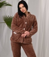 Пижама женская с штанами теплая MV-814A600