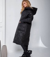 Стеганое пальто с капюшоном SD-01A800