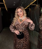 Платье леопардовое MA-N2165.1A1000