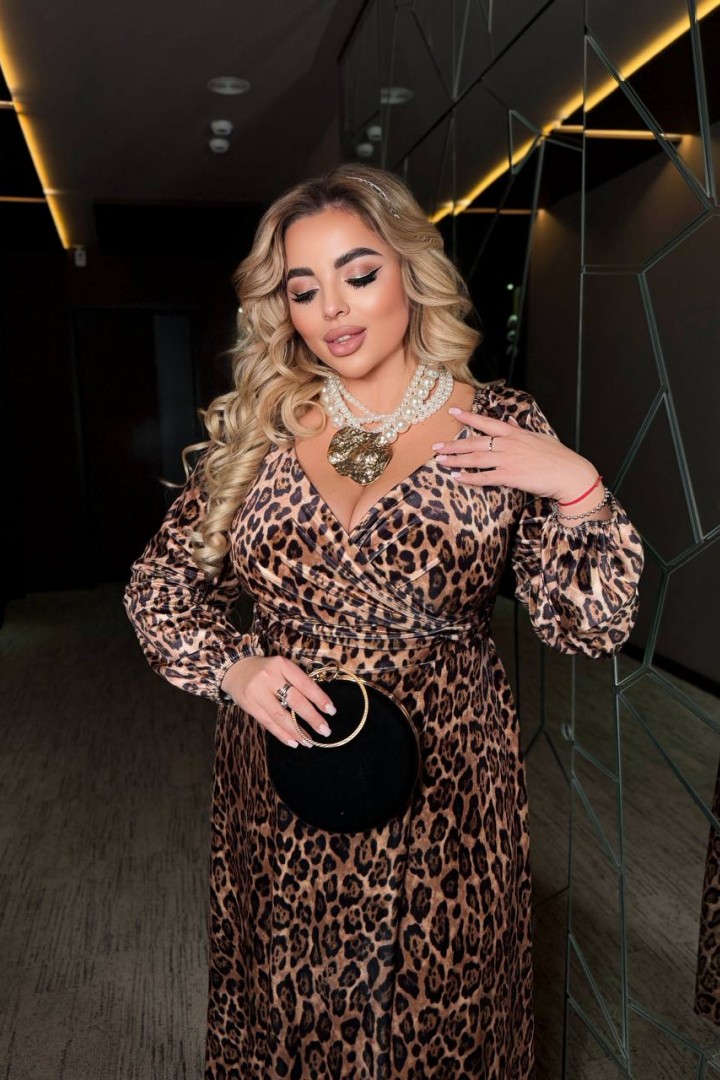 Платье леопардовое MA-N2165.1A1000