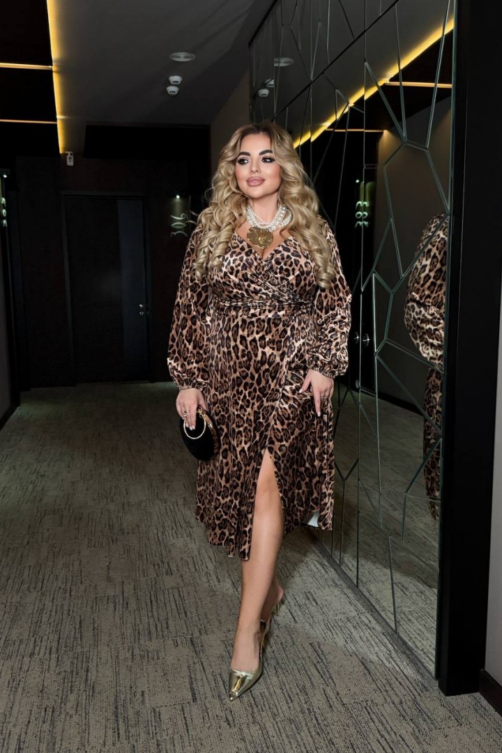 Платье леопардовое MA-N2165.1A1000