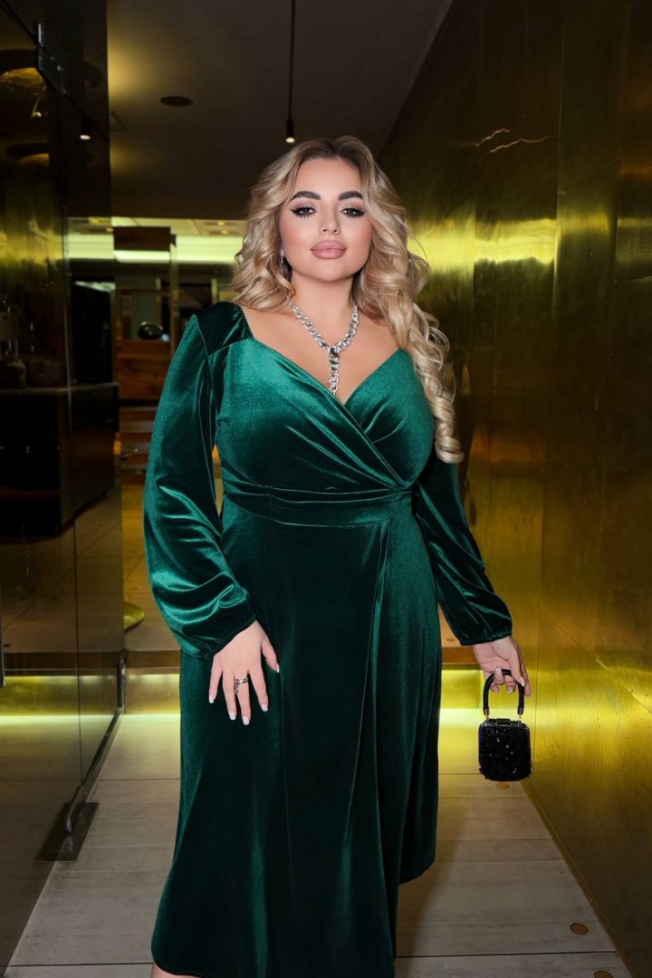 Платье бархат  MA-N2165A680