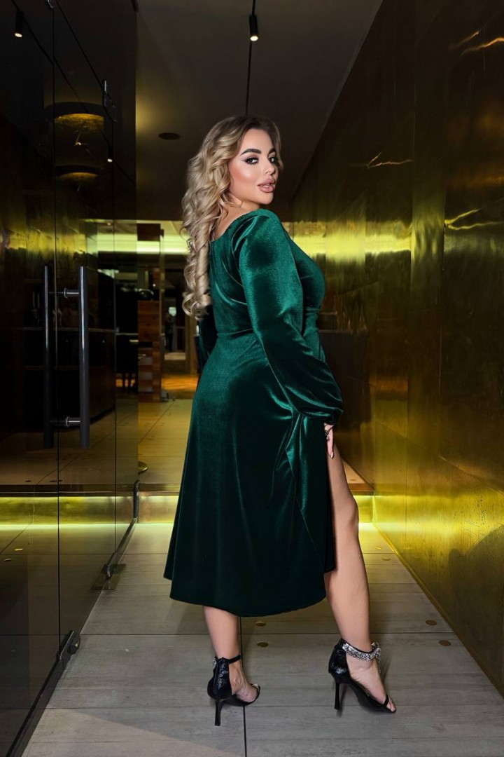 Платье бархат  MA-N2165A680