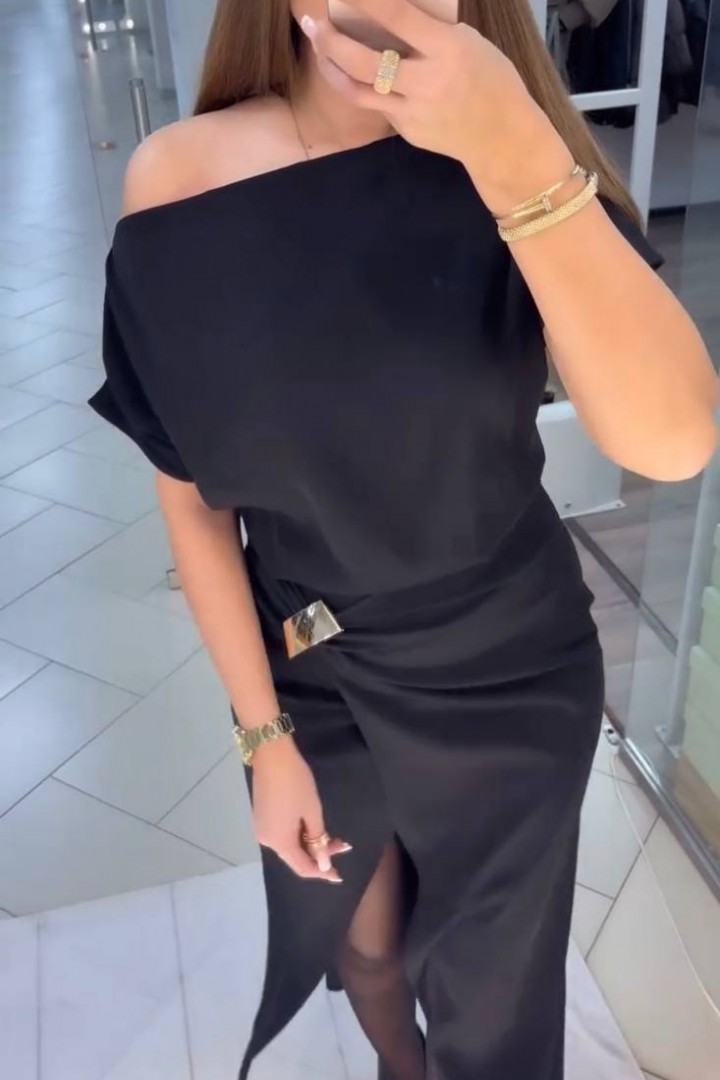 Платье запахом EST-5912A650