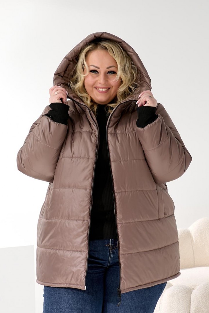 Зимова довга куртка DV-R4428A1200