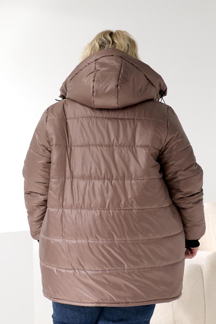 Зимова довга куртка DV-R4428A1200