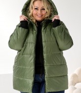 Зимова довга куртка DV-R4428A1200