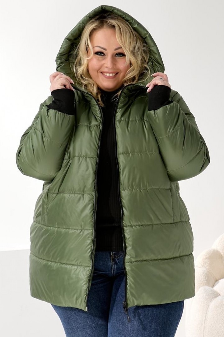 Зимова довга куртка DV-R4428A1200