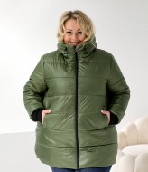 Зимова довга куртка DV-R4428A1200