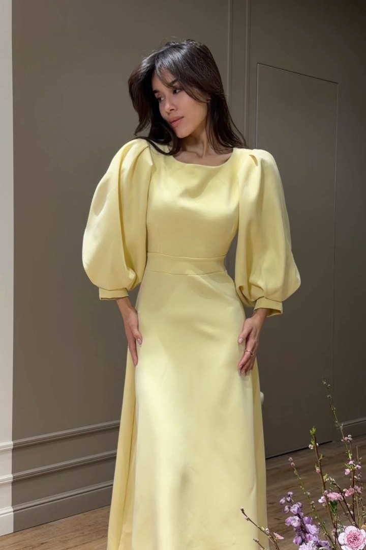 Розкішна сукня з відкритою спіною GIL-021A810