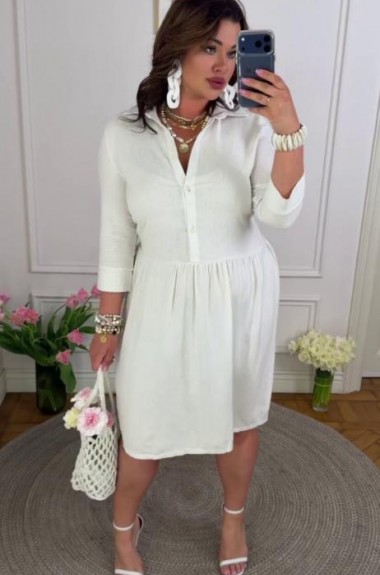 Льняное платье  BAV-2627A550