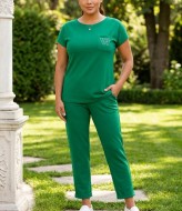 Костюм брюки с футболкой AO-2607A600