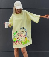 Сукня футболка  ANB-389A490