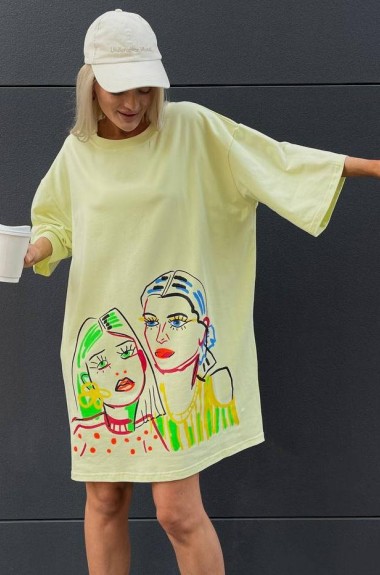 Футболка платье  ANB-389A490