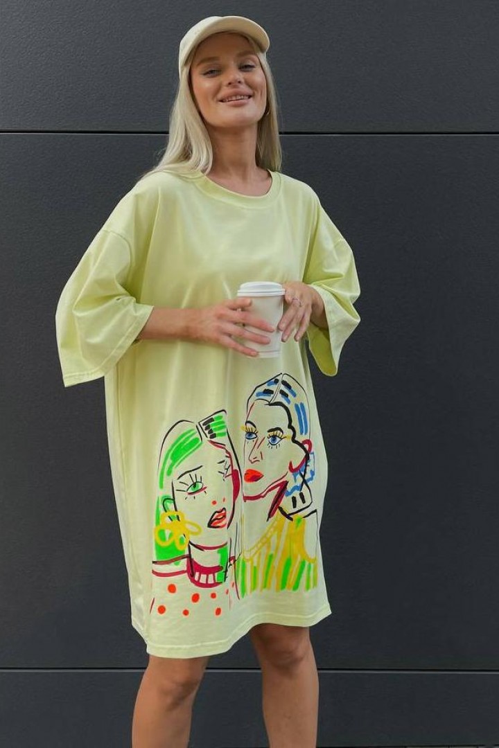 Сукня футболка  ANB-389A490