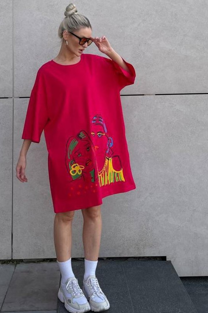 Сукня футболка  ANB-389A490