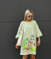 Сукня футболка  ANB-389A490