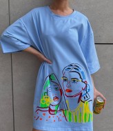 Сукня футболка  ANB-389A490