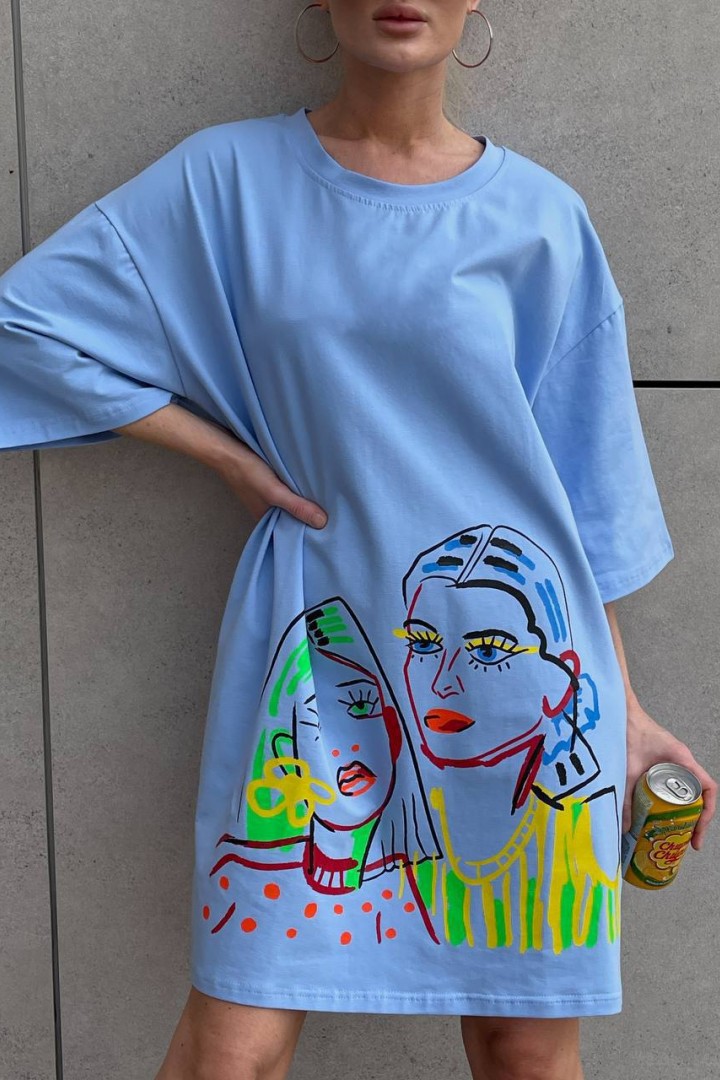 Сукня футболка  ANB-389A490