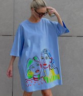 Сукня футболка  ANB-389A490